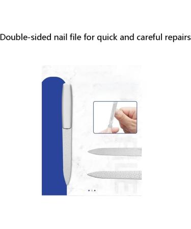 Nail Clipper Kit Nail Care Tools Pedicure with Finger Nail Cutter Clipper File Scissor for Seniors Men Women (Color : Silver B) - Buy Online on GoSupps.com