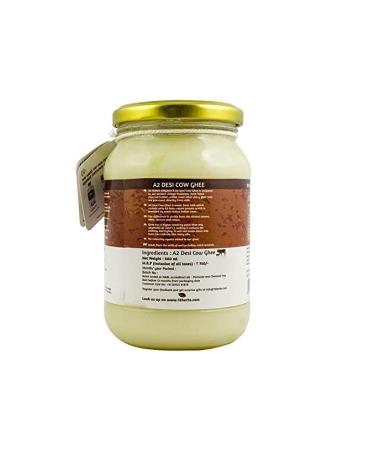 Buy 18 Herbs Organics A2 Kuh-Desi Ghee 500 ML - Premium Quality Natural & Unrefined - International Shipping Available - Buy Online on GoSupps.com
