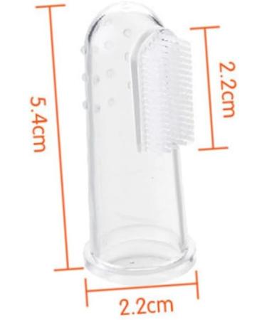 Buy Minkissy 2pcs Finger Toothbrush for Toddlers - Gentle Massager for Healthy Teeth | International Shipping Available - Buy Online on GoSupps.com