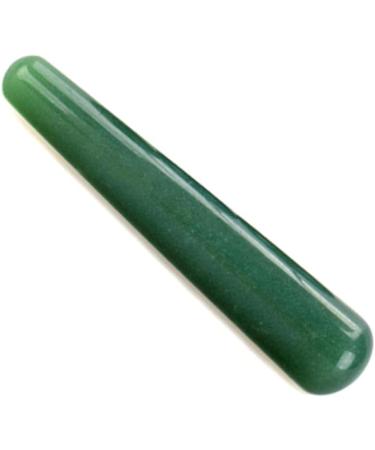 Rose Quartz Yoni Magic Wand | Obsidian Yoni Stick | Natural Stone Massage Device | Red Jasper Facial & Body Massage - Buy Online on GoSupps.com