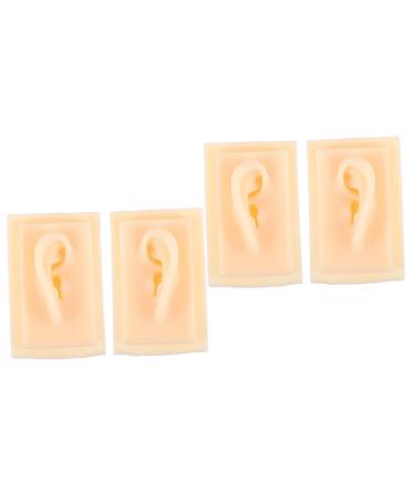 Beaupretty 2 Pairs Ear Model Clean Earplugs 9.5X6.5X4.5CMx2pcs As Shownx2pcs