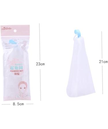 WOONEKY Foaming Net Soap Net Bag Shampoo Face Foam Multi-purpose Mesh Bag Foam Mesh Bag Foaming Mesh - Buy Online on GoSupps.com