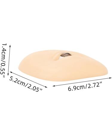 Housoutil 2pcs Make Makeup Washable Simulated Eye Skin Tool Mold Flexible Reusable Fake Blank Left Silicone - Buy Online on GoSupps.com