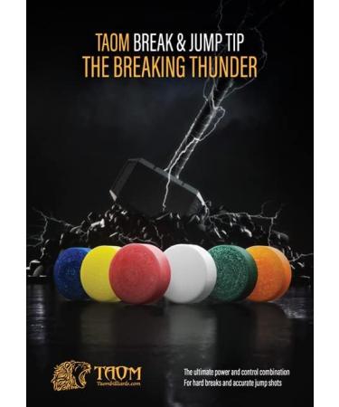 TAOM 2.0 Break & Jump 14mm White Tip - Premium Individual Tip - Buy Online on GoSupps.com