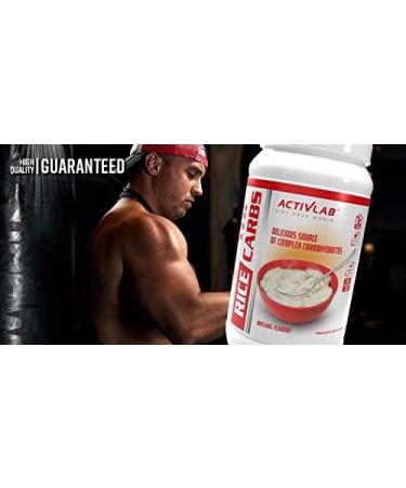 Activlab Rice Carbs Cr me de Riz Naturel 1000g Source de Glucides Complexes Repas Avant et Apr s l Entra nement 33 Portions avec Gobelet Doseur - Buy Online on GoSupps.com