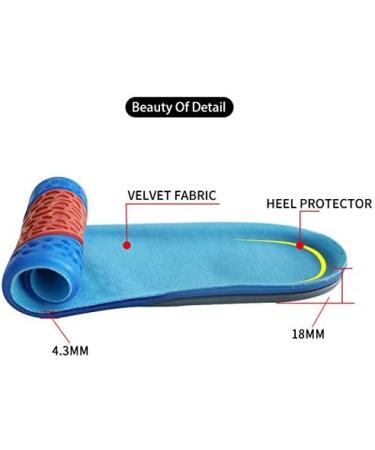 Men & Women Elastic Shock-Absorbing Silicone Shoe Pads | Soft Sports Insoles (L315mm) - Ultimate Comfort & Style - Buy Online on GoSupps.com