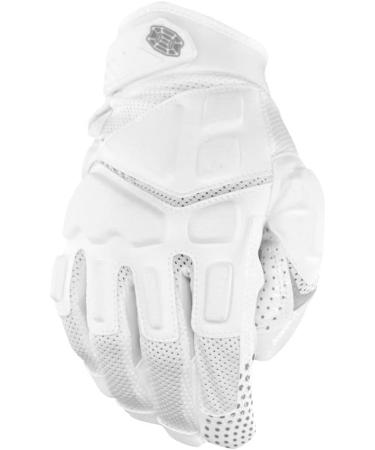 Seibertron G.A.R.G 2.0 Gel Filled Anti-Impact Ultra-Stick Football Gloves for Youth & Adults - White Size L | International Shipping Available - Buy Online on GoSupps.com