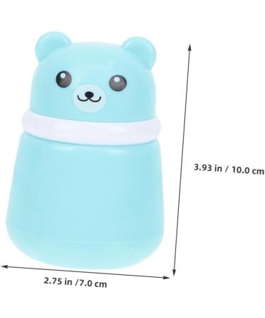 Mikinona Lot de 3 Bo tes Poudre pour B b Houppette Douce Bo tier Vide Herm tique D Ours Bleu Compact et Portable pour Corporel et Voyage tui Hygi nique pour -N  - Buy Online on GoSupps.com