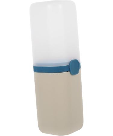 Minkissy Portable Toothbrush Holder Set - 4 Travel Cups & Cases | Compact Bathroom Storage | Blue Toothbrush Containers 20x6.5cm - Buy Online on GoSupps.com