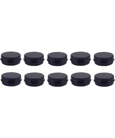 Minkissy 20 Pieces 30 ml Aluminium tin jar refillable Container Cosmetic Small tin Round Lip Balm tin can be Used for Salve Spices or Sweets - Buy Online on GoSupps.com
