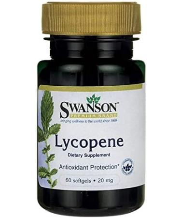 Swanson Lycopene Supplement for Men's Health - 2 Pack (60 Softgels) | Promotes Prostate Health, Heart Health, and Healthy Blood Pressure - Buy Online on GoSupps.com