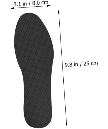 3 Pairs Latex Insoles - Thin Shoe Inserts for Women & Men | Arch Support Shoe Pads for Comfort & Repair - Buy Online on GoSupps.com