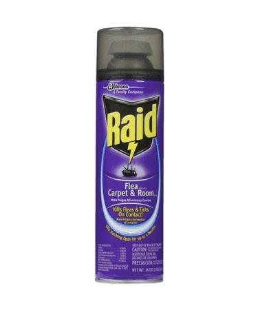 Raid Flea Killer Carpet & Room Spray, Kills hatching eggs for up to 4 months, 16 Oz