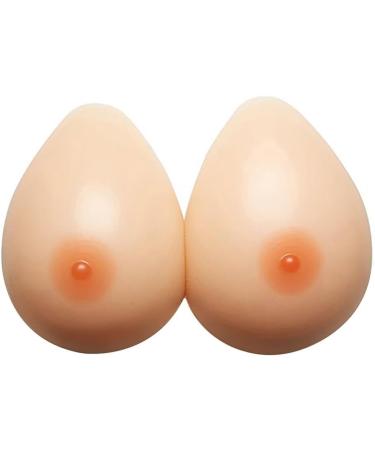 FESICATION Self-Adhesive Silicone Breast Forms - Mastectomy Prosthesis for Transgender & Crossdresser | DD Cup (1200g/pair) - Buy Online on GoSupps.com