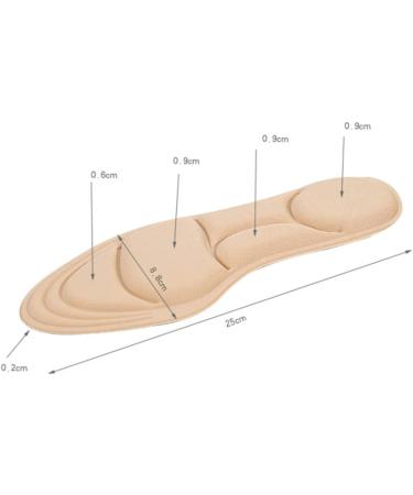 Beaupretty 3pcs Absorption Pad Insole Shoe Pads Shoe Inserts Breathable Shoe Insert Shoes Inserts for Women Arch Support Shoe Insert Breathable Insert Pad Exercise Insert Pad Pink Full Pad 5d Pinkx3pcs mediumx3pcs - Buy Online on GoSupps.com