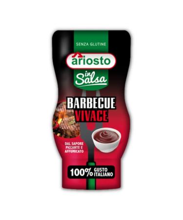 Italian Gourmet E.R. Ariosto In Salsa Perennial Barbecue Sauce Press 315g + Italian Polpa Gourmet 400g (Pack of 6)