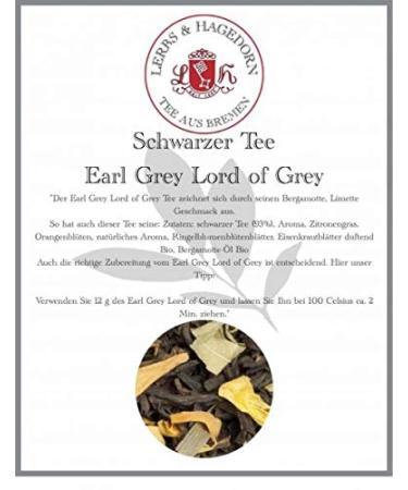 Lerbs & Hagedorn Earl Grey Lord of Grey Th noir 2 kg
