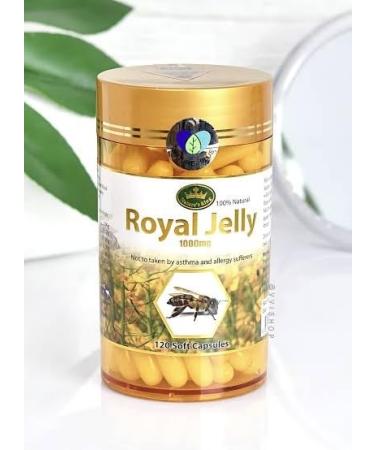 Royal Jelly Nature s king royal jelly 1000mg royal jelly supplement 120soft capsules