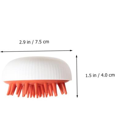 FRCOLOR 3 Pieces Shampoo Brush For Head Massage Safe Material Lightweight Handy Suitable Ages For Optimal Scalp Care Shower Use - Buy Online on GoSupps.com