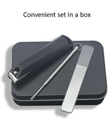 Nail Scissors Stainless Steel Nail Clippers Scissors Pedicure Tools Kit Portable Travel Grooming Kit for Men and Women Toenail Clippers (Color : White A) - Buy Online on GoSupps.com