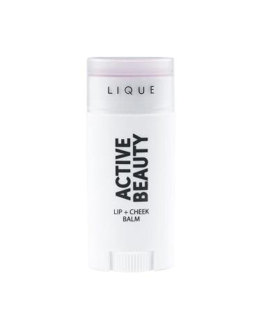 LIQUE Active Lip & Cheek Balm Stick - Lightweight Vegan Formula for Natural Dewy Finish - 0.49 Oz - Buy Online on GoSupps.com