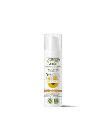Bottega Verde BottegaVerde - Beauty Extracts - Cleansing Gel Oil - Camelia Apricot - Removes Make-Up and Cleanses (75 ml) - All Skin Types