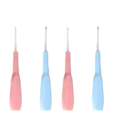 Healeved 4 Pcs Ear Pick Ear Wax Removal Tool with Led Light Earwax Remover Kit with Flashlight Ear Cleaner Led Light with Light Ear