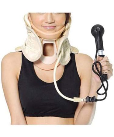 Shop Cervical Traction Device - Inflatable Neck Pillow for Pain Relief & Neck Support - Medical Orthopedic Solution - Buy Online on GoSupps.com