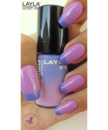 Buy Layla Thermo Nail Polish Duo Pack No. 5 - Color-Changing Long-Lasting International Shipping Available - Buy Online on GoSupps.com