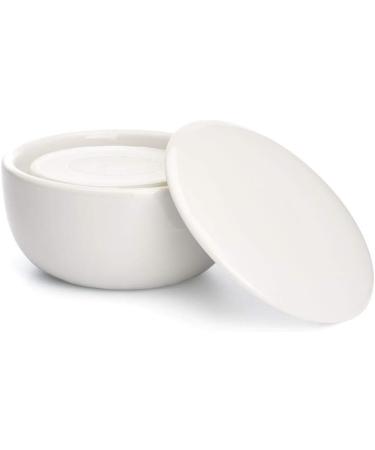 MHLE Shave Care Porcelain Dish with 65g Sea Buckthorn Shaving Soap - Buy Online on GoSupps.com