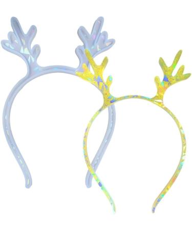 hgnxa Epoxy Resin Headband Molds Antler Shaped Holographic Resin Hair Accessory Moulds Suitable for Unique Hair Accessories Black - Buy Online on GoSupps.com