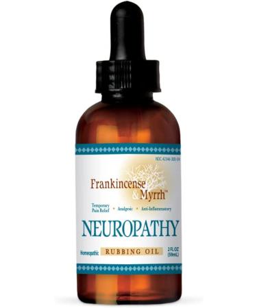 Frankincense & Myrrh Neuropathy Rubbing Oil - Pain Relief 2 fl oz (59 ml) - Buy Online on GoSupps.com