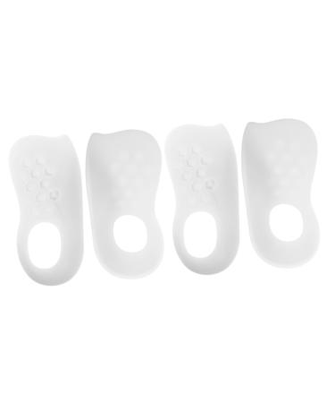 FOMIYES 2 Pairs Foot Insoles Arch Insoles Pad O Type Leg Insoles Arch Support Pads Foot Supplies O/x O Type Leg Shoe Inserts Practical Foot Pad Foot Relax Man White Cushion Care