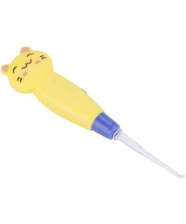 Children's Cartoon Earpick with LED Light - Removable Earwax Cleaner Tweezers & Scoop for Kids Ear Care - Buy Online on GoSupps.com