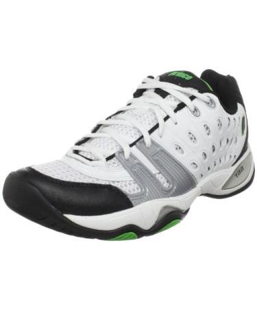 Prince Men's 8P984149-T22 Tennis Shoe 9.5 White/Black/Green