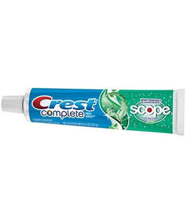 Crest Toothpaste 2.7 Ounce Plus Scope + Whitening Minty Fresh (Pack of 6) - Buy Online on GoSupps.com
