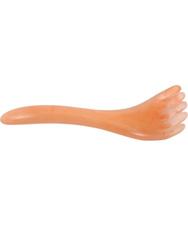 Gatuida 2-St Massage Kamm & Shampoo Comb - Scalp Massager & Body Scratching Comb for Women | Portable Curved Design | Pink Resin - Buy Online on GoSupps.com