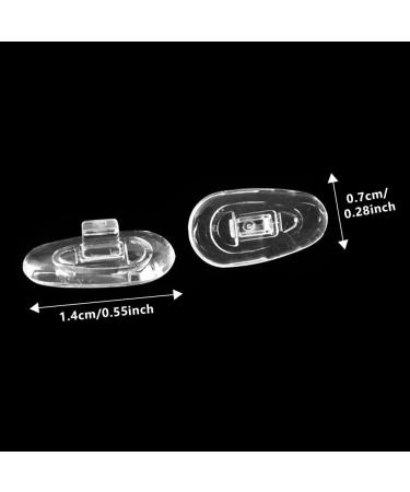 6 Pairs Silicone Nose Pads - Slipproof Transparent Glasses Pads & Accessories for Sunglasses - Buy Online on GoSupps.com