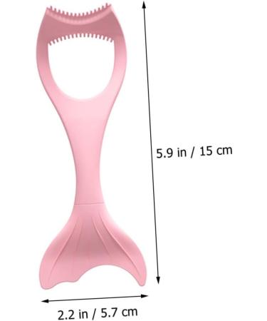 Ipetboom Shape Girl Make Compact Reusable Wing for Comb Stencil Up Makeup Professional Mermaid Protection 15X5.7CM Pink - Buy Online on GoSupps.com