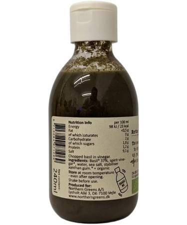 Buy Organic Liquid Basil Herbs - 240ml | Pure and Natural - Buy Online on GoSupps.com
