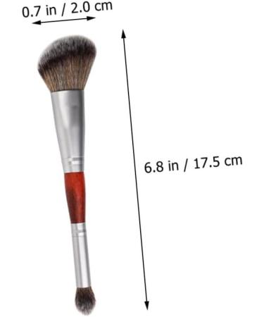DOITOOL Woman Cosmetic Brush 3pcs Double-ended Makeup Brush Eyeshadow Stick Double Head Brush Foundation Eyeshadow Applicator - Buy Online on GoSupps.com