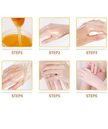 Hand Wax & Mask: Exfoliating Honey Treatment for Cracked Hands | Nourishing & Whitening Skin Care - Buy Online on GoSupps.com
