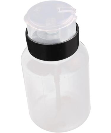  FOMIYES FOMIYES 220ml Pump Bottle for Nail Polish Remover Liquid Storage Bottle with Under-Pump for Toner Remover Locking - Buy Online on GoSupps.com