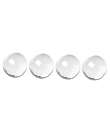 Gleavi 4 pieces of crystal fitness ball Exercise training ball Chinese ball for the hands massage ball tool rolling balls from jade rolling balls for hand exercises handy handball