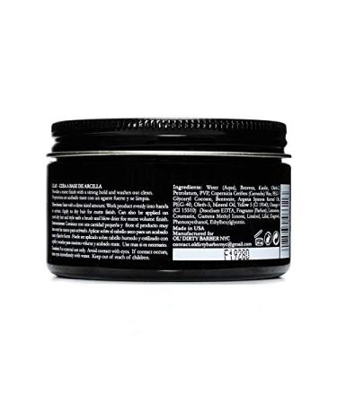 OL' DIRTY BARBER Styling Clay for Men - Strong Hold Matte Finish | Long Lasting Water-Based Hair Clay - Buy Online on GoSupps.com