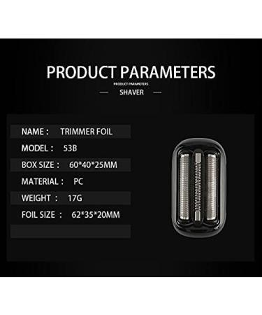 Replacement Electric Shaver Head for Braun 53B Series 5 & 6 - Compatible High Quality Fast Shipping - Buy Online on GoSupps.com