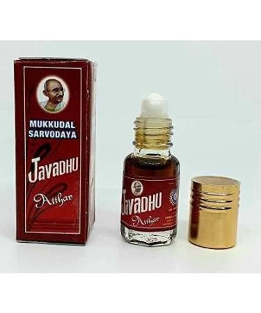 RISE Mukkudal Javadhu (9 ml) ATTAR Perfume for Unisex (Pack of 3 x 3 ML) Mukkudal Sarvodaya Javadhu Attar | Javadhu Perfume | Javadhu Liquid Perfume Javadhu Attar Roll on Javadhu Attar - Buy Online on GoSupps.com