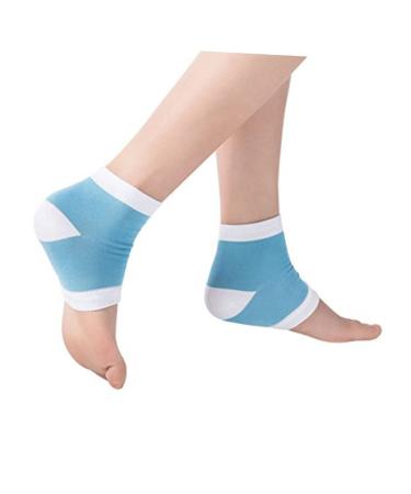 Beatifufu Socks for Girls Moisturizing Socks Women Socks Women's Socks & Hosiery Heel Socks Spa Foot Sleeve Moisturizing Gel Socks Heel Cover Boots Lining High Heel Breathable Men and Women