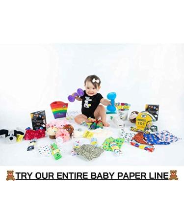 Baby Paper Original Crinkle Sensory Toy for Babies | 3 Pack Farm Cat Dog Cheetah | Non-Toxic Washable | Baby Shower Gift - Buy Online on GoSupps.com