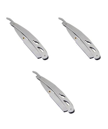 Cabilock 3 pc men razor handwell balm head grazier for men Rasuradoras para hombres shaver for men shave holders for rust -free steel everything made of steel man